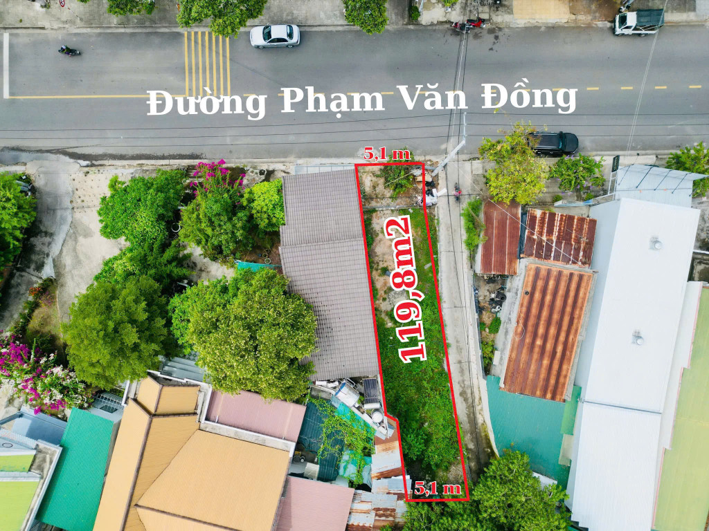 Bán đất 119.8m² giá 5.3 tỷ Phường Cam Linh GCR14