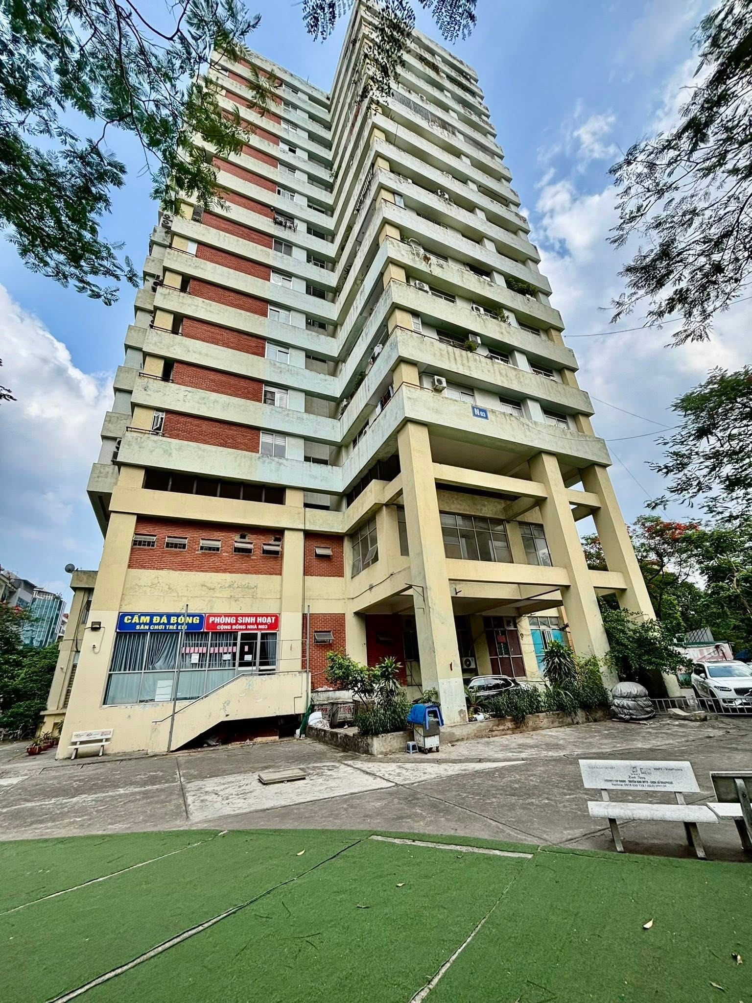 Bán Căn Hộ N03 Trần Quý Kiên 62m², 2PN, Full Nội Thất Cao Cấp, Lô Góc, 2 Thang Máy, Sổ Đỏ Chính Chủ, Giá 5.5 Tỷ – Cầu Giấy | 0982318676