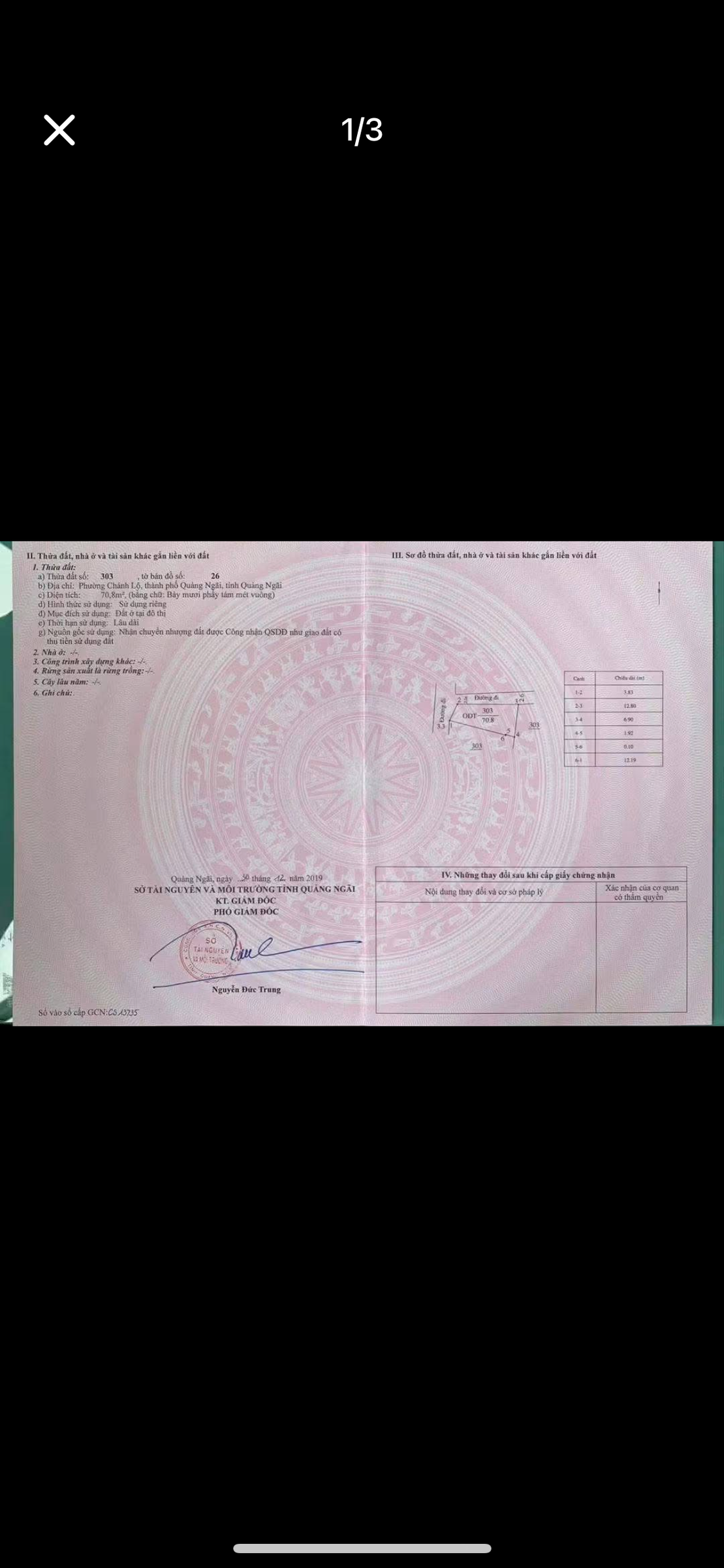 Chính chủ cần bán nhà 2 tầng hẻm 900 Quang Trung (lô góc 2 diện hướng Tây Bắc ô tô thông) Full nội thất. Giá 2ty370  TL với Chủ