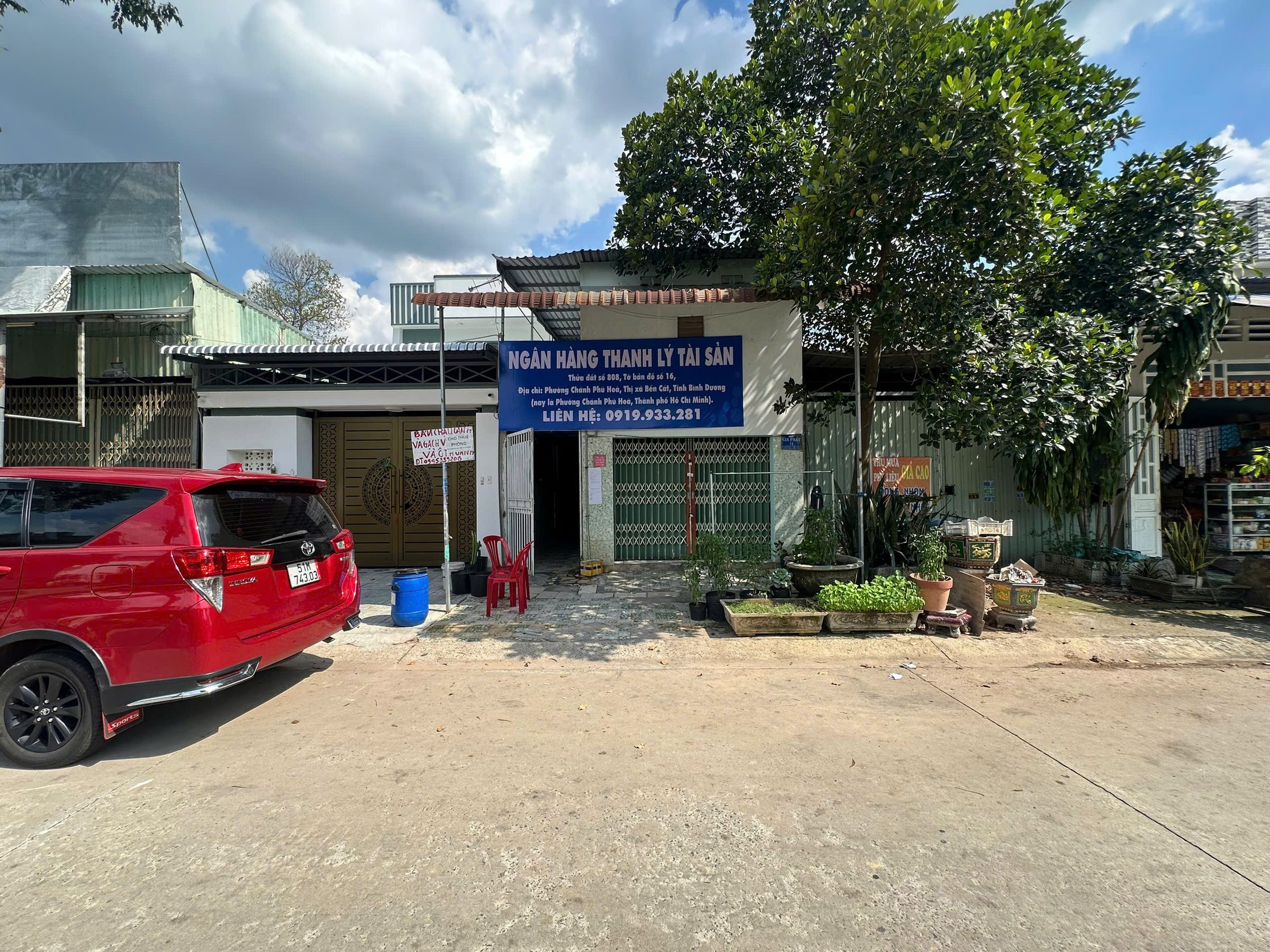 Bán Nhà trọ 150m2 có sẵn 150 m2 thổ cư giá 2.31 tỷ tại Phường Chánh Phú Hòa Thị xã Bến Cát Bình Dương