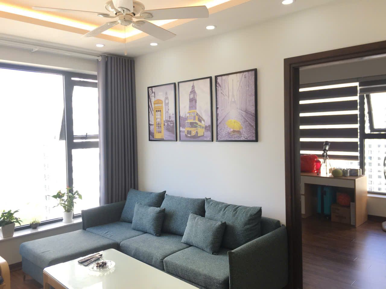 Cho thuê căn hộ chung cư An Binh City căn góc 82m 3pn full đồ sẵn nhà ở ngay