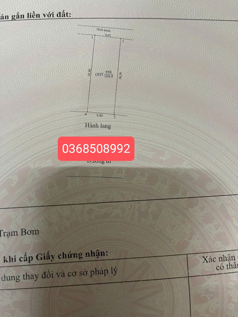 Bán đất 110m² full thổ cư ngang 6m giá 1.9 tỷ tại Phường Đa Mai
