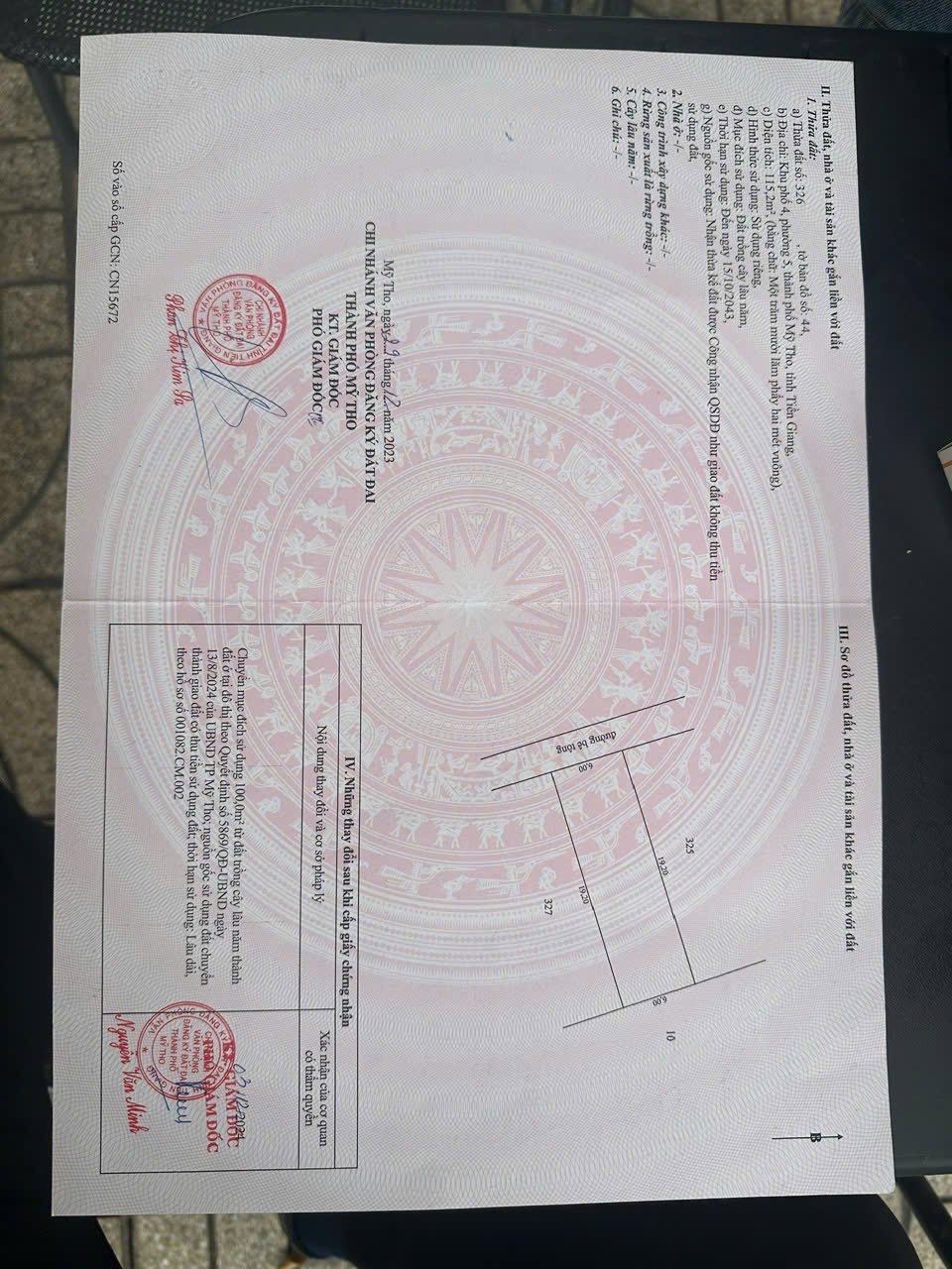 Bán đất nền P5 sau lưng quán Làng Chày đường Phạm Thanh