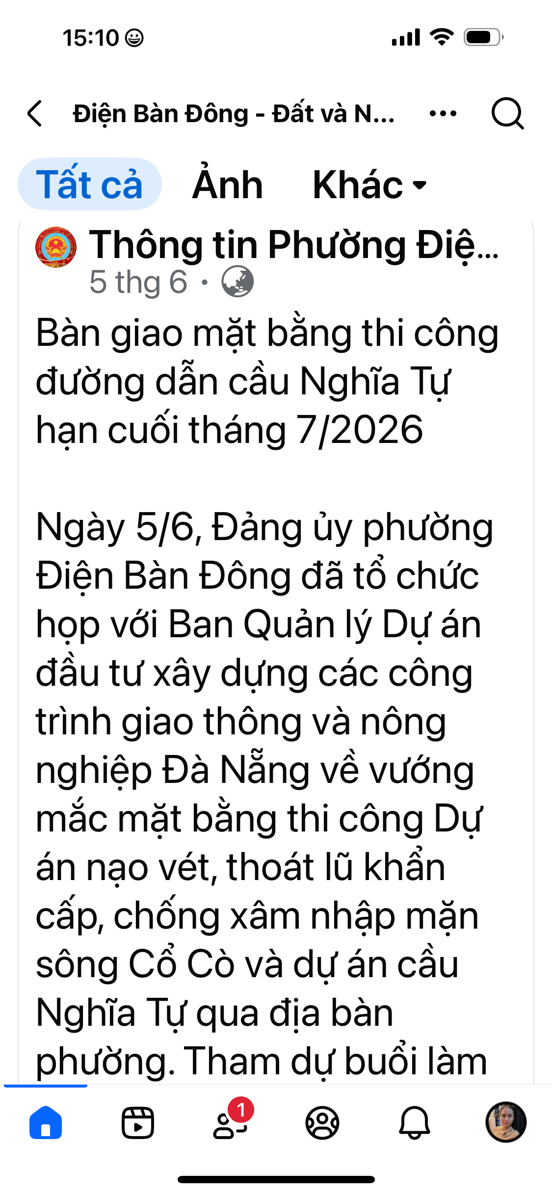 Bán đất mặt tiền đương An Dương Vương - phường Điện Bàn Đông - tp Đà Nẵng