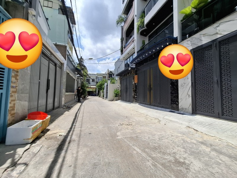 Bán nhà 100m2-6,49 tỷ, nở hậu, hẻm ô tô 6m, phù hợp xây mới CHDV ngay sát Quang Trung-Gò Vấp