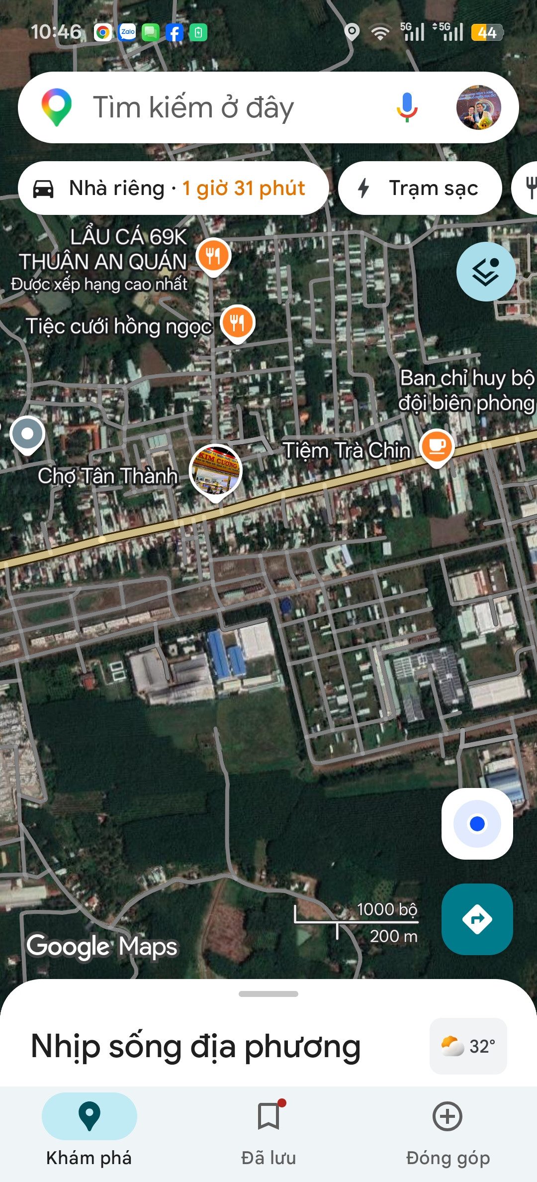 Bán đất 137.8m² full thổ cư ngang 5m giá 1.5 tỷ tại Phường Đồng Xoài