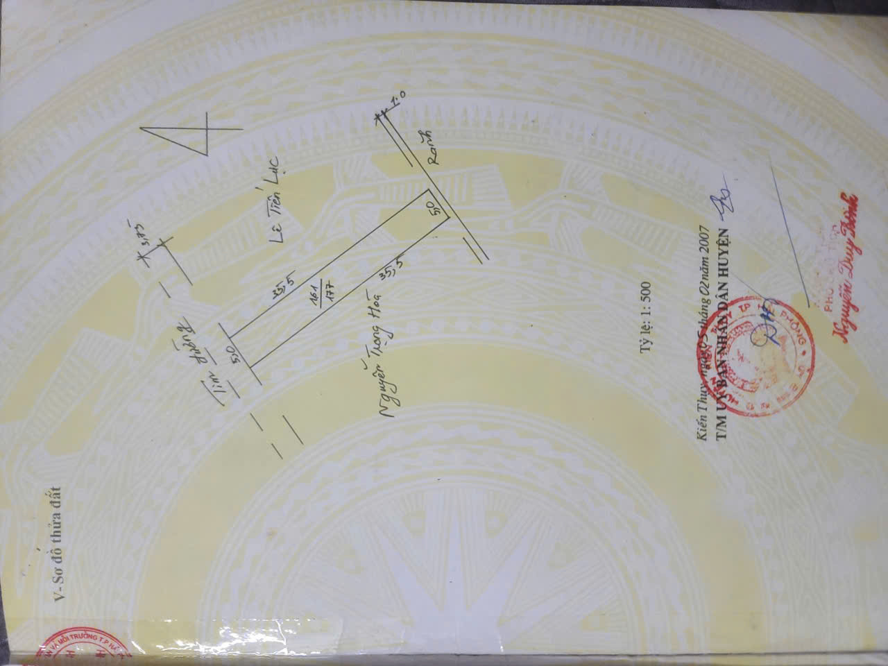 Bán đất trục công viên Hải Thành 177m² ngang 5m giá 4.13 tỷ Phường Dương Kinh