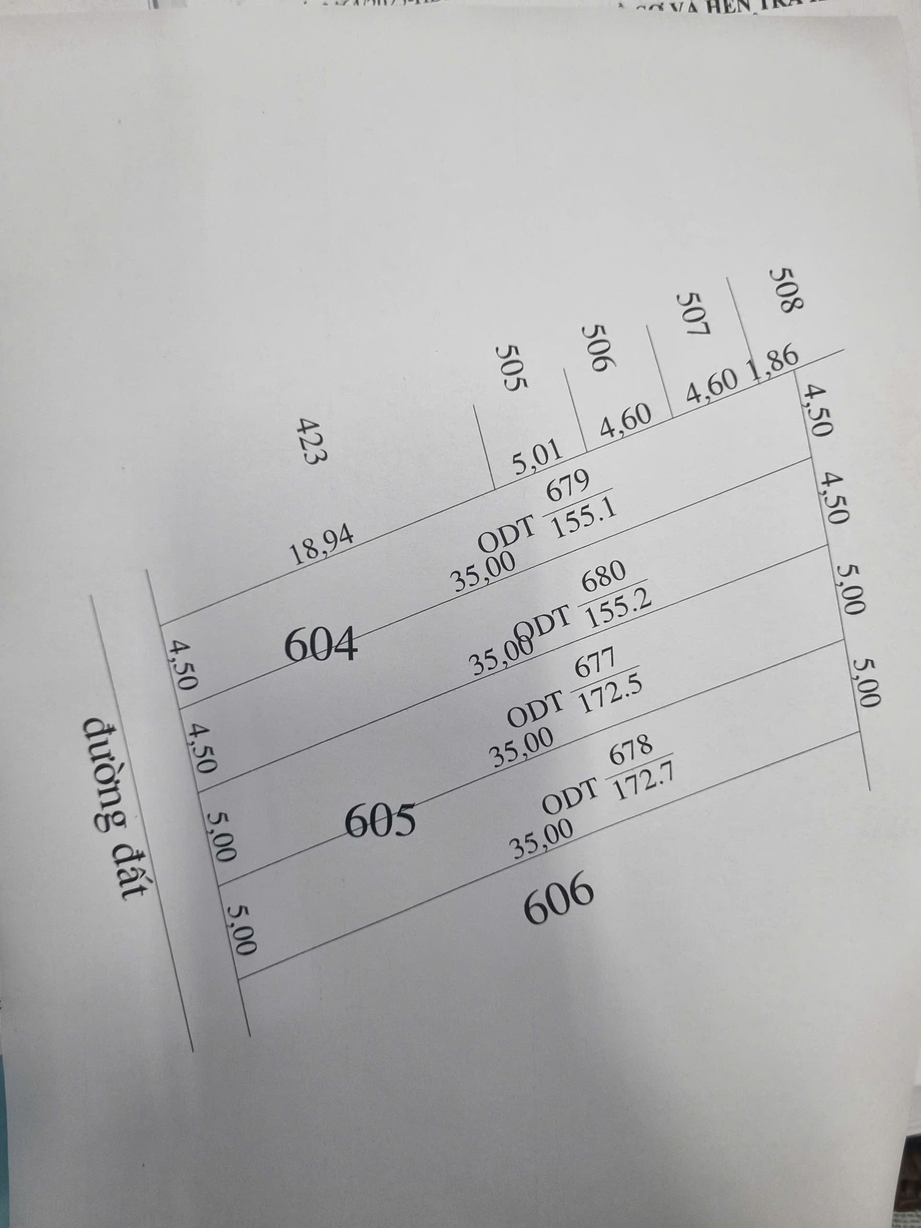 Bán đất 35m² có sẵn 172m² thổ cư ngang 5m giá 500 triệu tại Phường Gò Dầu