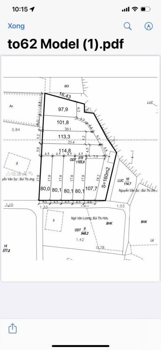 Bán đất 1037m² full thổ cư ngang 25m giá 8.81 tỷ tại Phường Hà An