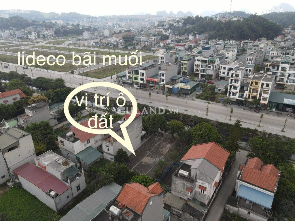 BÁN ĐẤT MẶT ĐƯỜNG TO GIÁP LIDECO 2,HÀ KHÁNH,HẠ LONG
