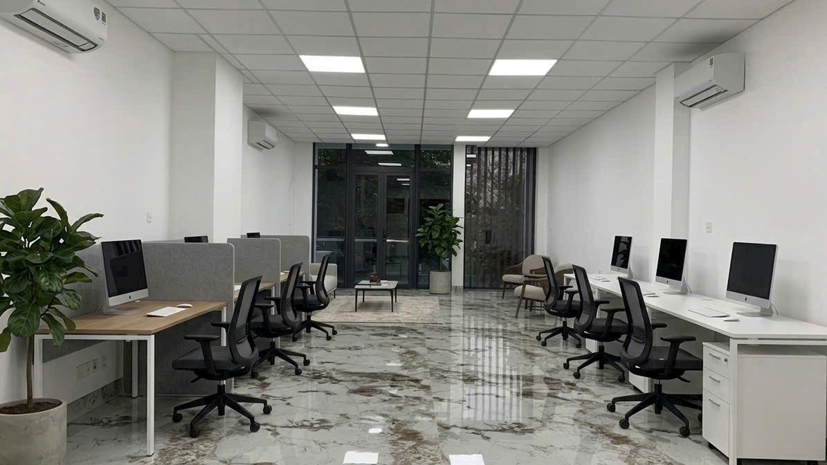 Tòa nhà 6 Tầng Mặt Tiền Nguyễn Thị Nhung KĐT Vạn Phúc Thủ Đức 58 triệu/tháng