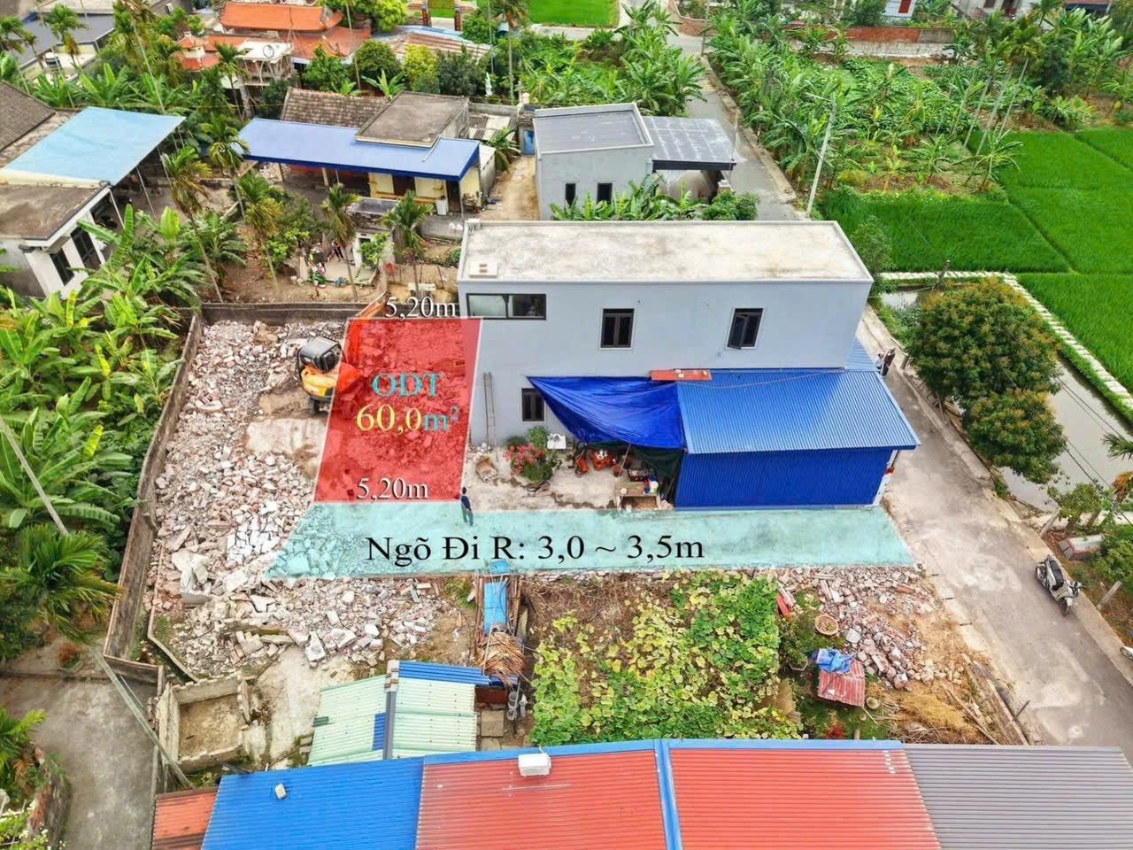 05.2026.Bán đất 60m² full thổ cư ngang 5,2m giá 870 triệu tại Phường Lưu Kiếm ( Đông Sơn). liên hệ 0362558882