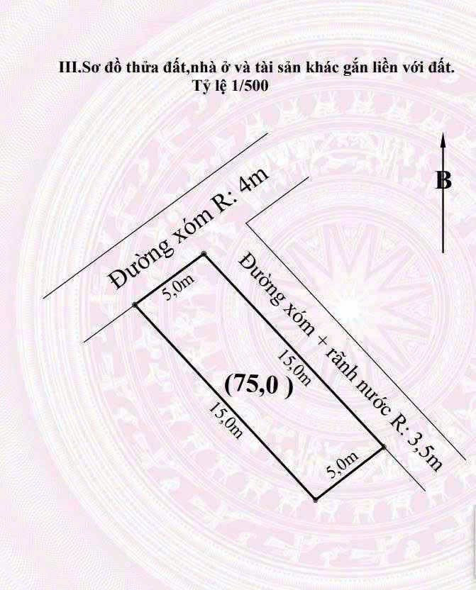 Bán đất 75m² ngang 5m giá 2.25 tỷ Phường Hòa Bình 
Lh: 0382341632
Em Liên