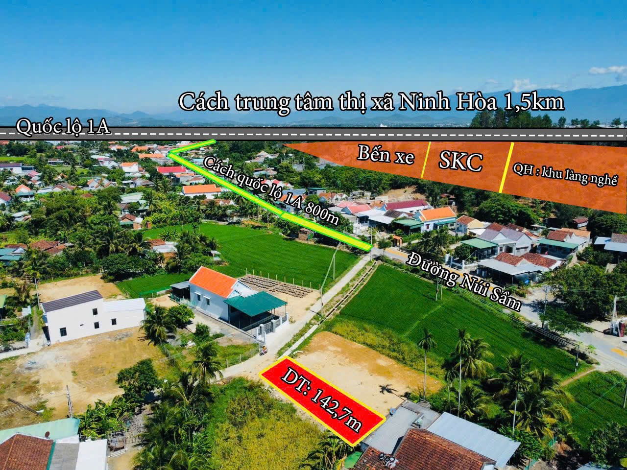 0763615365 Bán đất 142,7m² giá 799 triệu Phường Hòa Thắng