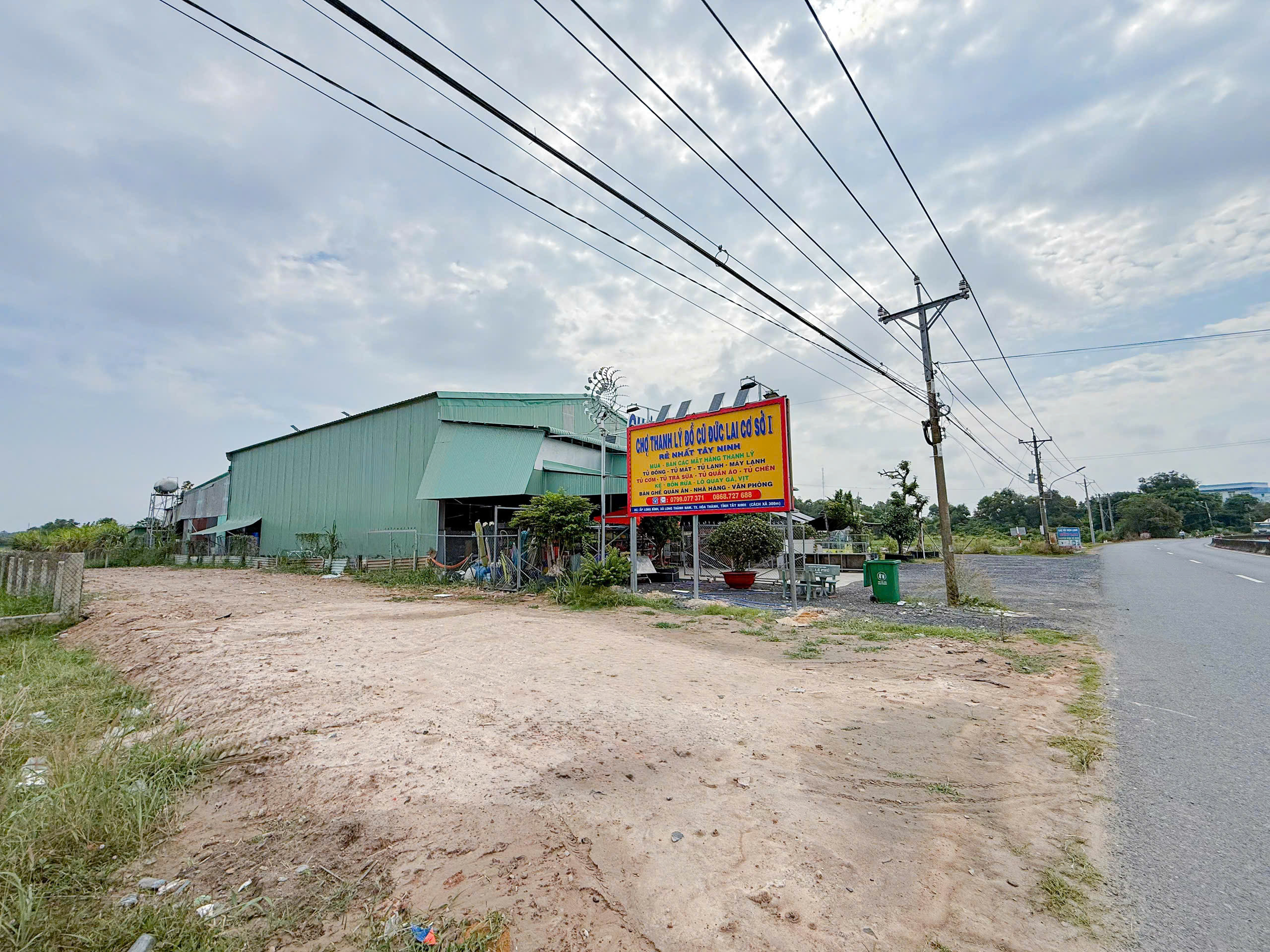 Bán Đất 246m² thổ cư 246m² giá 2.5 tỷ tại Phường Hòa Thành Tây Ninh