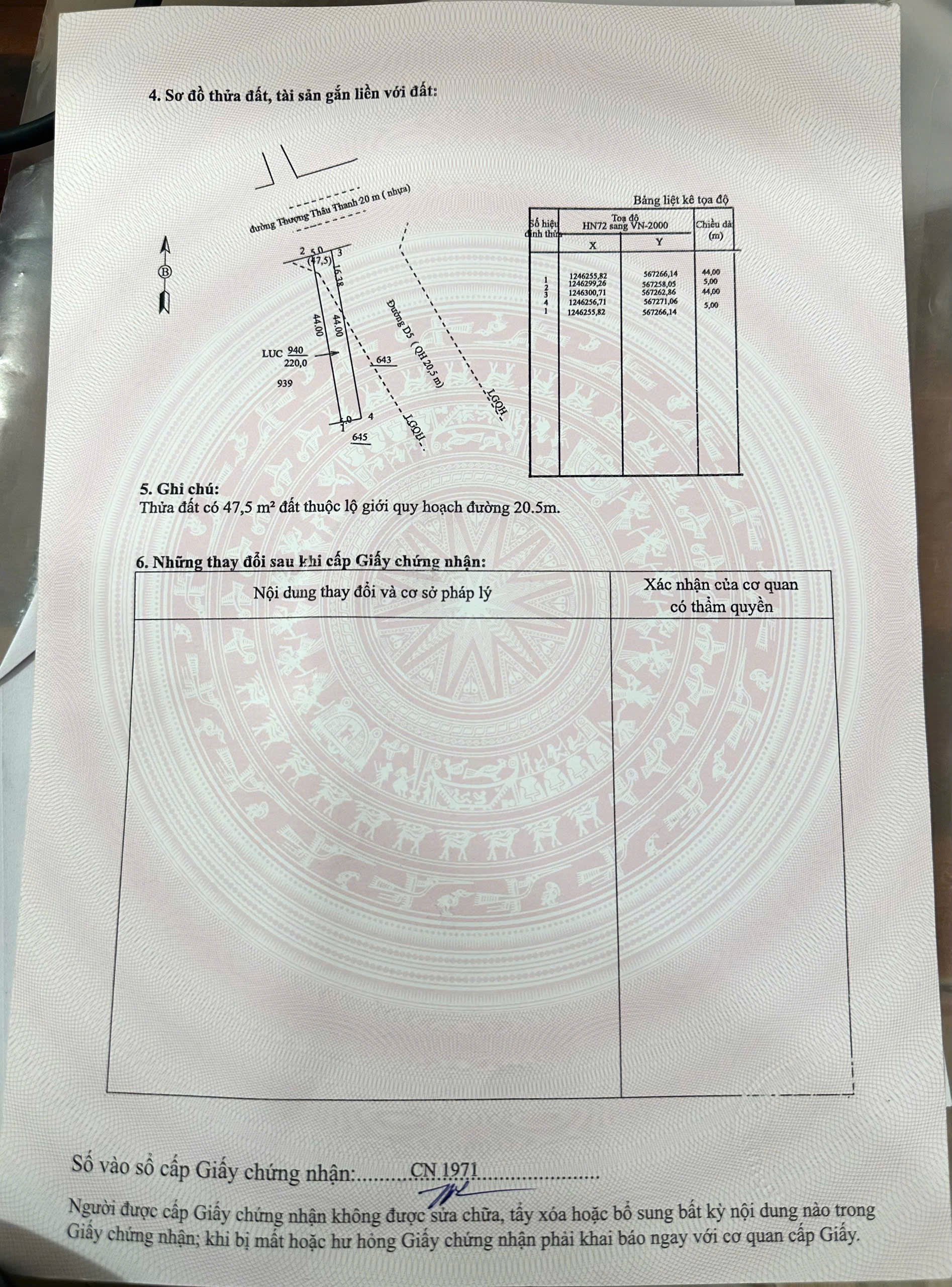 Bán đất 220m² ngang 5m giá 700 triệu Phường Hòa Thành