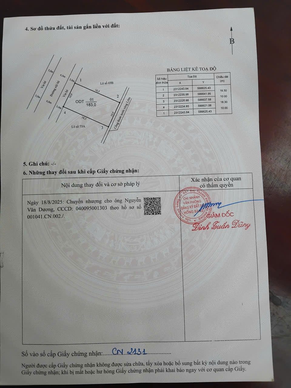 06.2026. Bán Đất 183m² phân lô Đồng Hải An Hưng. mặt tiền 10m. đường rộng 12m. giá 3.58 tỷ tại Phường Hồng An Hải Phòng. liên hệ 0362558882