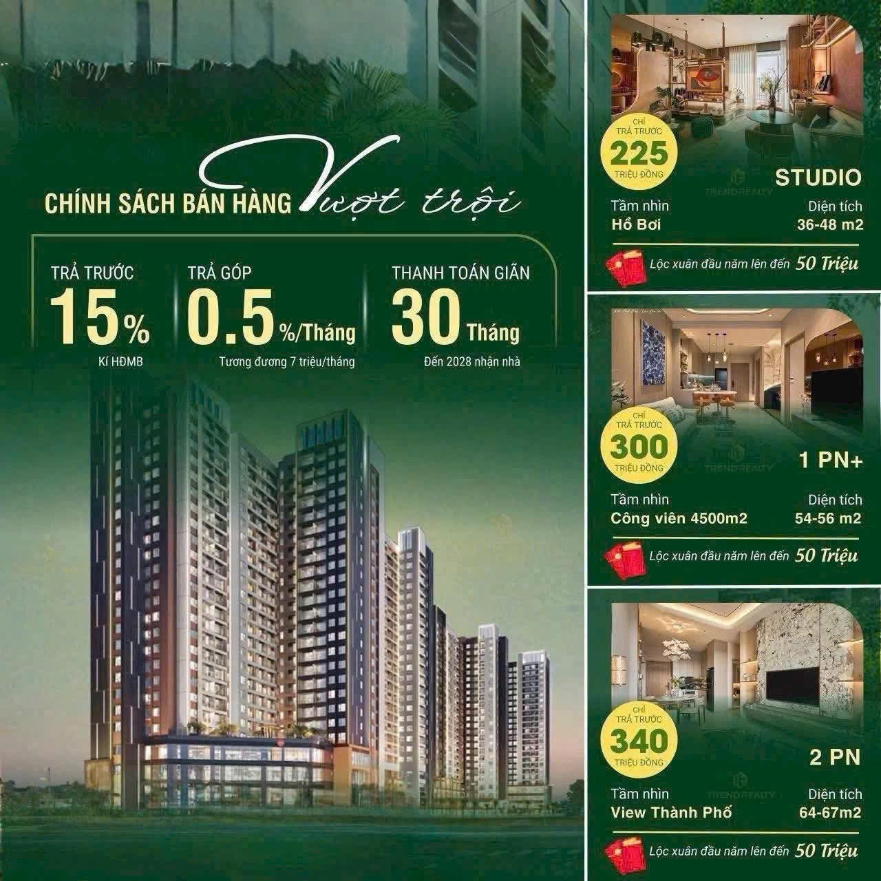 🏢 CHỈ TỪ 7 TRIỆU/THÁNG – SỞ HỮU CĂN HỘ CAO CẤP TẠI TRUNG TÂM!