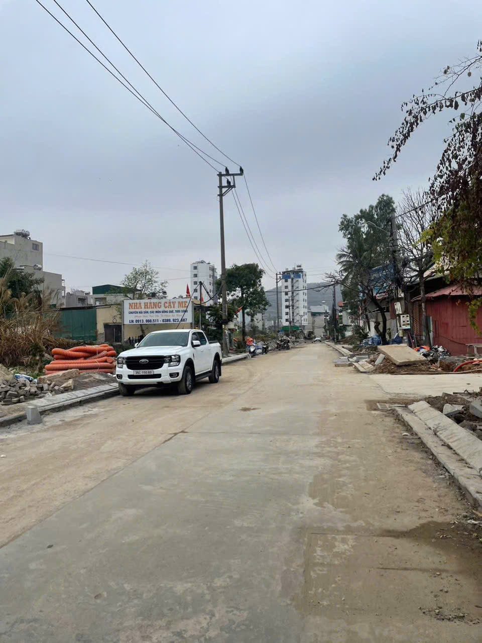 BÁN ĐẤT MẶT ĐƯỜNG EC HÙNG THẮNG,BÃI CHÁY