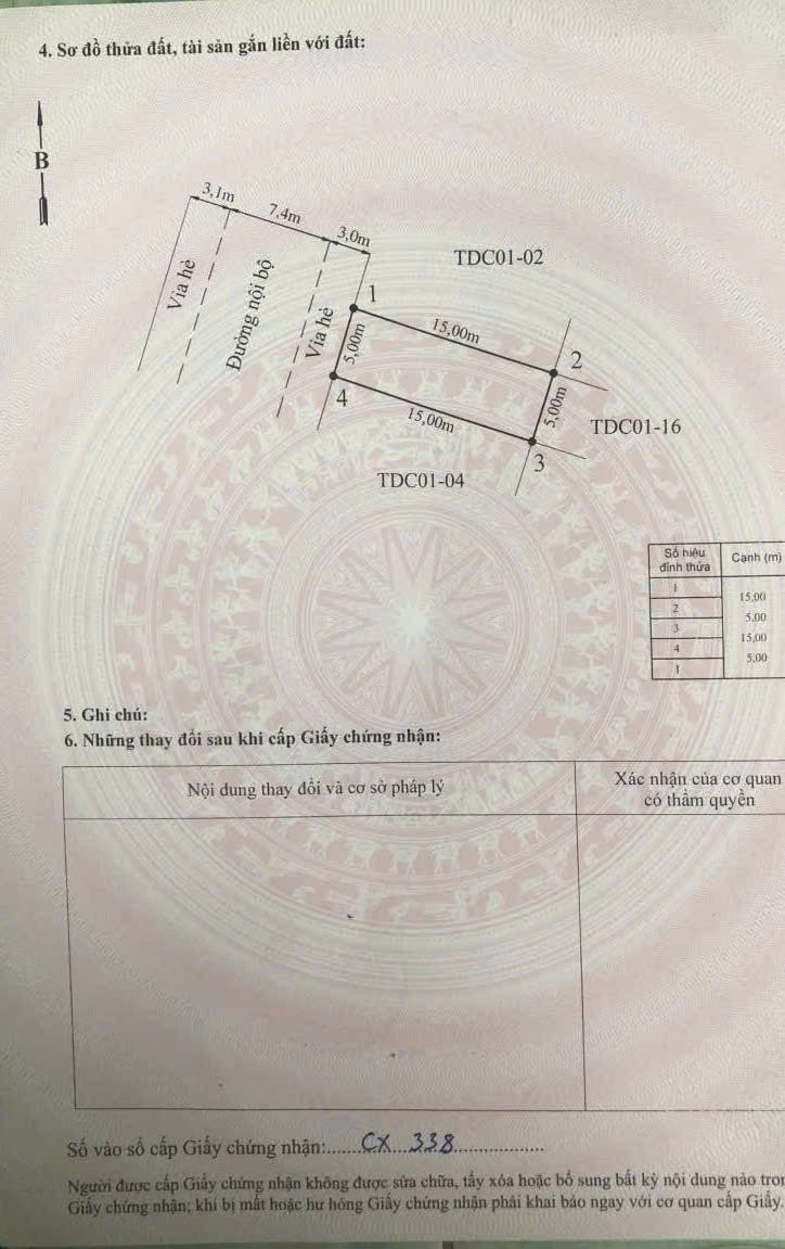 HOT SIÊU PHẨM KHÔNG LỖI LẦM TĐC - ĐỐNG CHUỐI, HỒNG BÀNG, HẢI PHÒNG CHỈ 3,85 TỶ