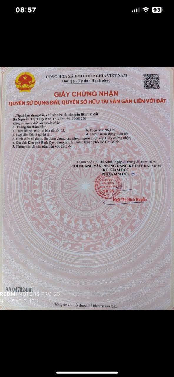 🏡 NHÀ TRUNG TÂM LÁI THIÊU – GIÁ CHỈ 2 TỶ 4 🏡