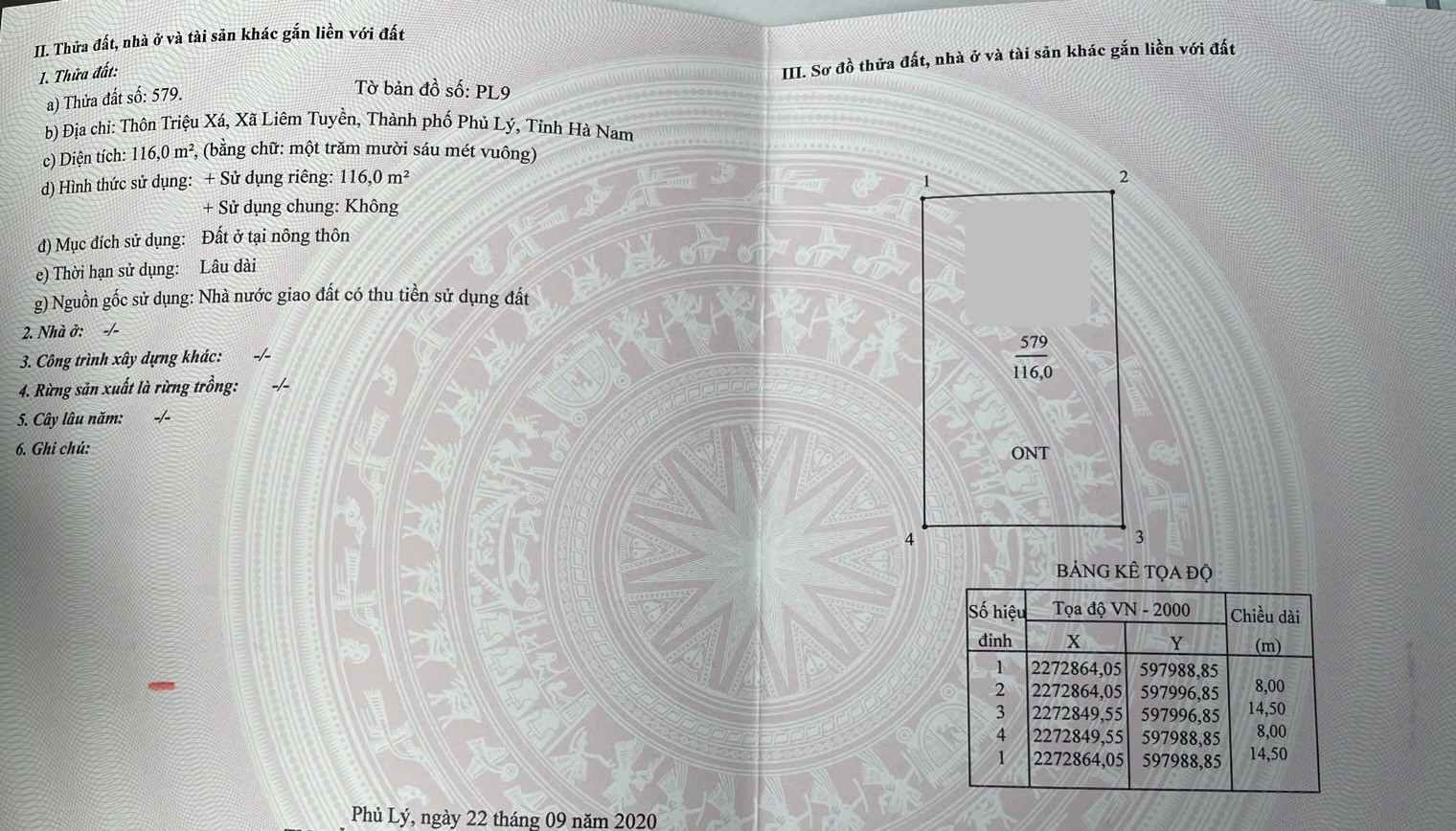 Bán Đất ngay sau BV Việt Đức cs2 giá cần tiền