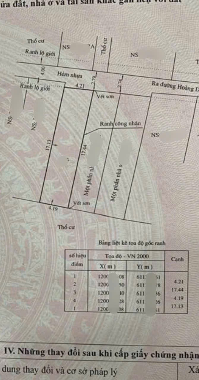 72m2 đất hẻm đường Hoàng Diệu 2 phường Linh Chiểu Thủ Đức Ko quy hoạch xây 5 tầng
