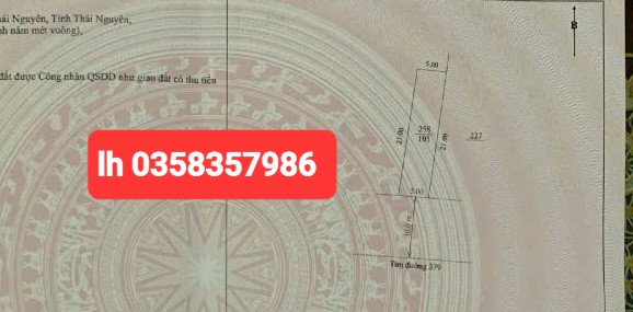 Bán đất 105m² ngang 5.1m giá 1.73 tỷ Phường Linh Sơn