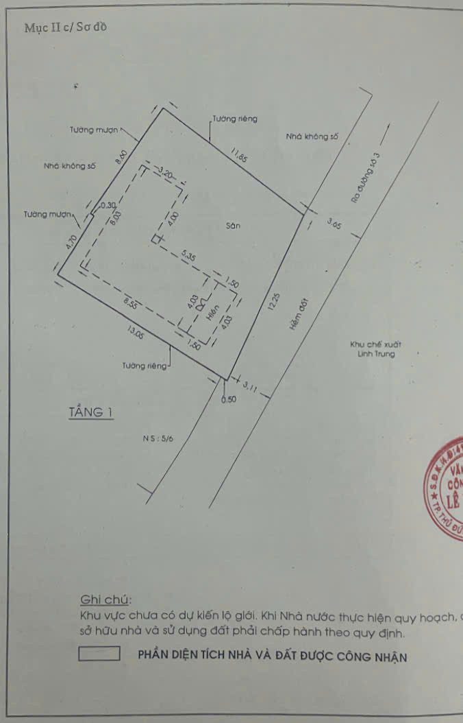 BÁN NHÀ PHỐ LINH TRUNG, THỦ ĐỨC – 162M² – GIÁ CHỈ 12 TỶ