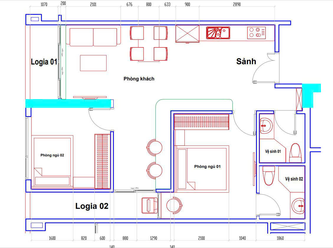 BÁN CĂN HỘ CHUNG CƯ RUBY PARK PHÚC LỢI, 73.3M2 CHỈ 5 TỶ 195 TR. LH:0988011195