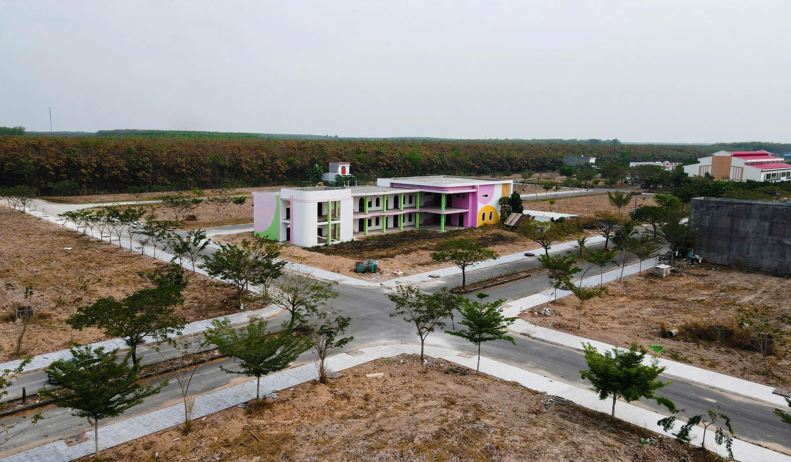 đối diện chợ lô đất khu nhà ở SGL rẻ nhất thị trường