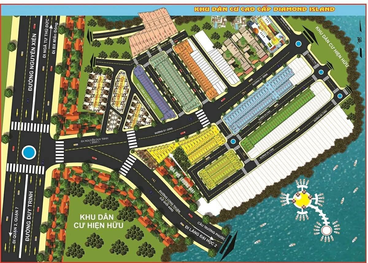 ĐẤT 5x21.2m MT ĐƯỜNG  D1( Đường 30m), ĐẢO KIM CƯƠNG – P. TRƯỜNG THẠNH, TP THỦ ĐỨC (Q9 cũ).