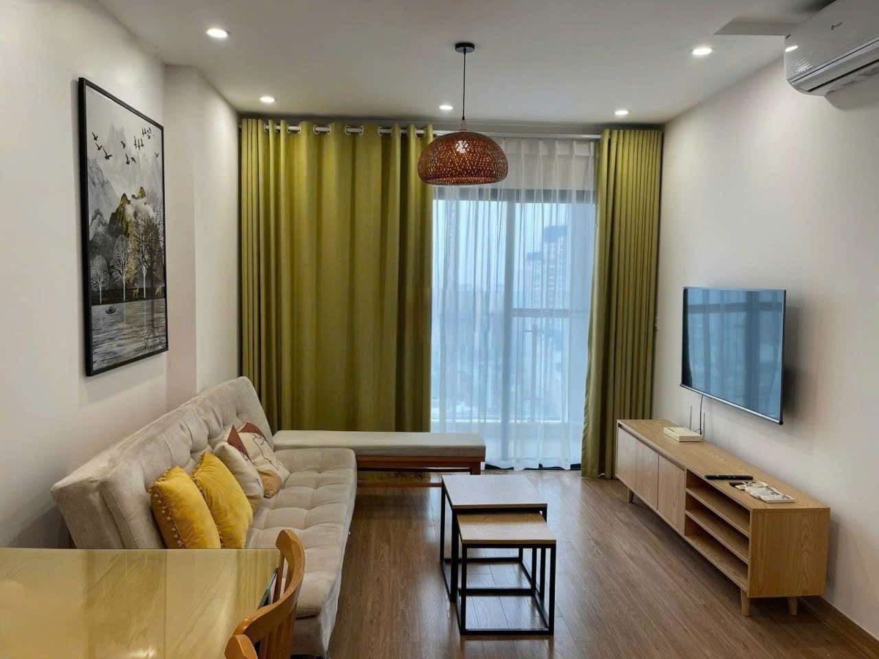 Cho thuê Căn hộ chung cư The Sun Mễ Trì - Nam Từ Liêm 74M² 2 Ngủ, Full Nội Thất Cao Cấp - Giá Thuê 20tr
