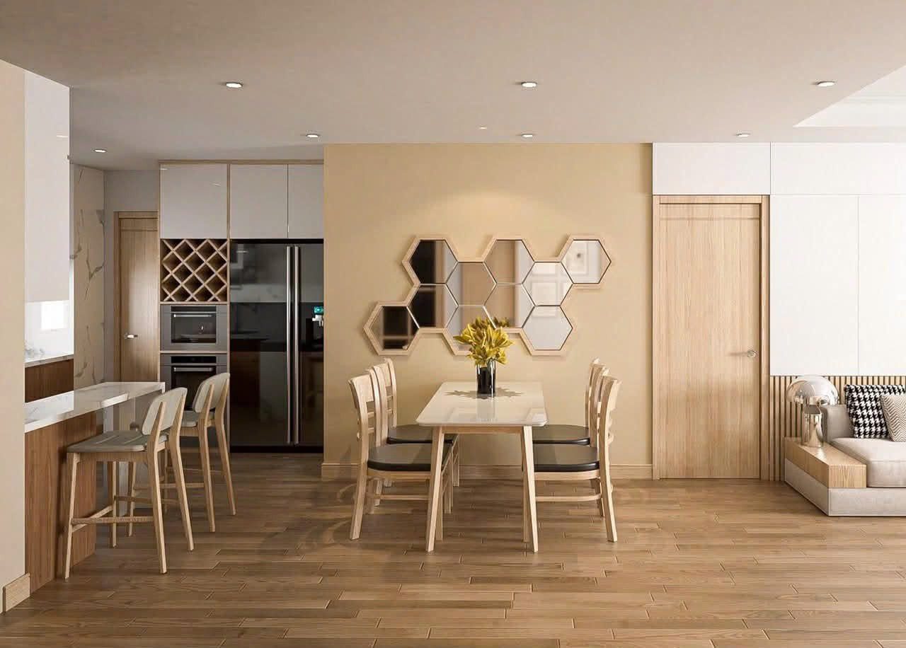 Cho Thuê Chung Cư 107M² 3 Ngủ - Full Nội Thất Đẹp - Tại CC Booyuong Mỗ Lao - Giá Thuê 17tr