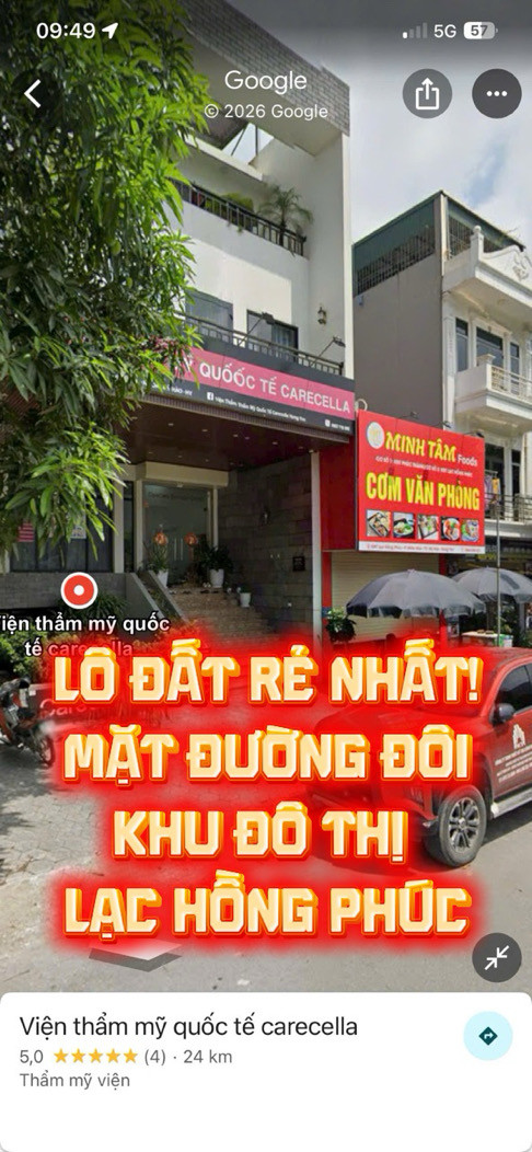 VIP
👑👑👑 LÔ ĐẤT RẺ NHẤT! MẶT ĐƯỜNG ĐÔI 
KHU ĐÔ THỊ LẠC HỒNG PHÚC, MỸ HÀO, HƯNG YÊN