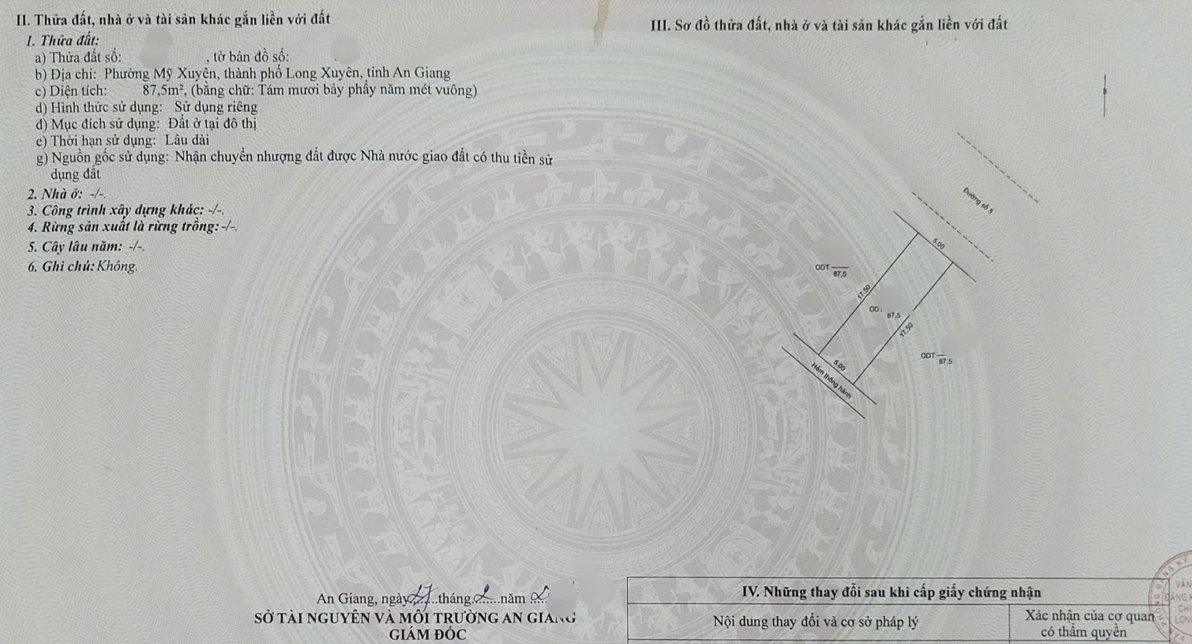 BÁN NỀN ĐẤT TRỐNG MẶT TIỀN ĐƯỜNG SỐ 5 (LÝ THÁI TỔ NỐI DÀI) – KHU VỰC TRUNG TÂM SẦM UẤT