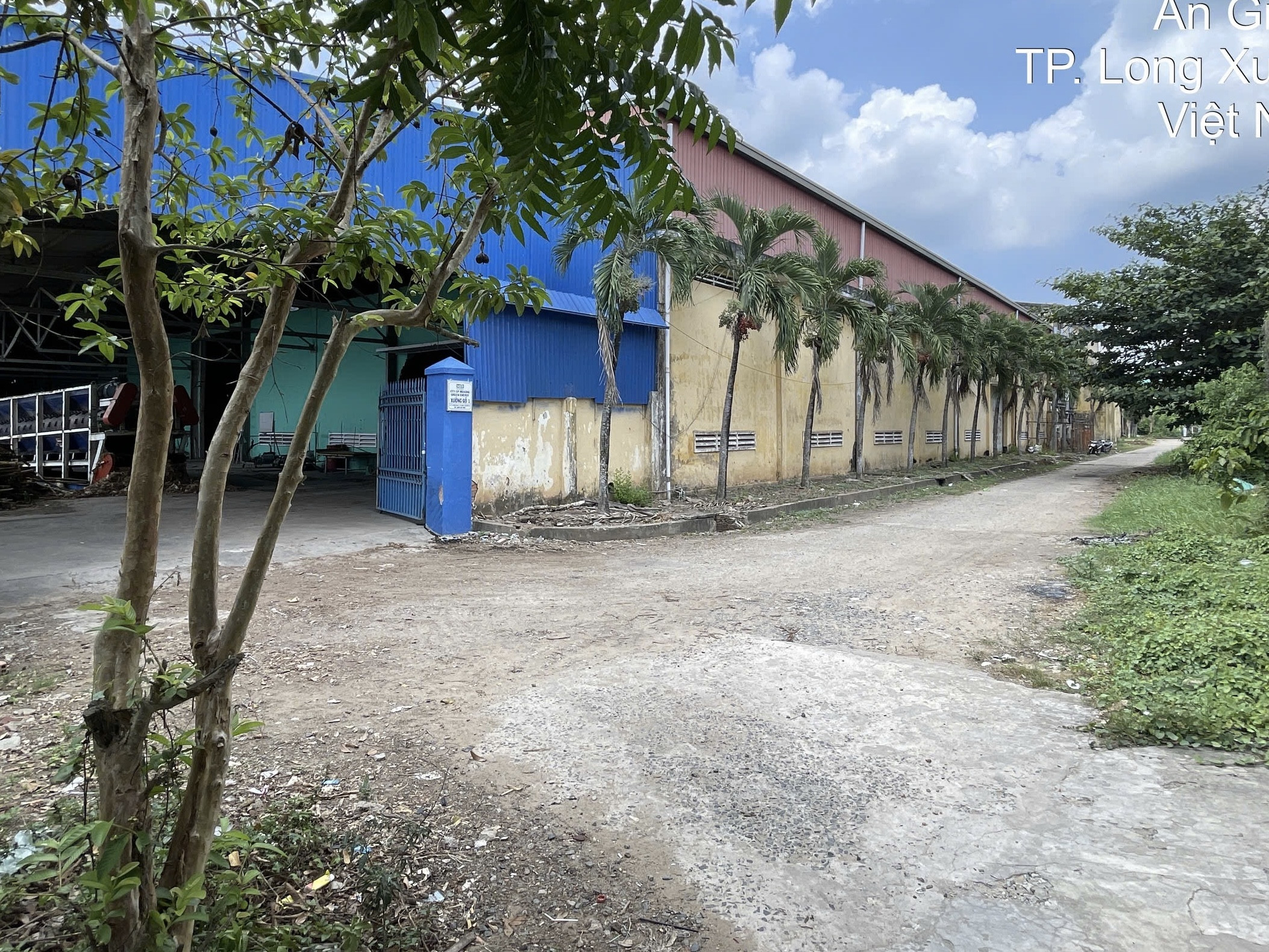CHO THUÊ KHO 8000M2 TPLX GẦN VÀM CỐNG