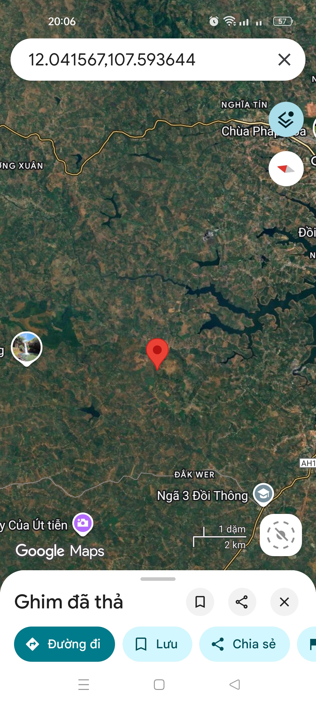 Bán đất 40000m² giá 9 tỷ Phường Nam Gia Nghĩa