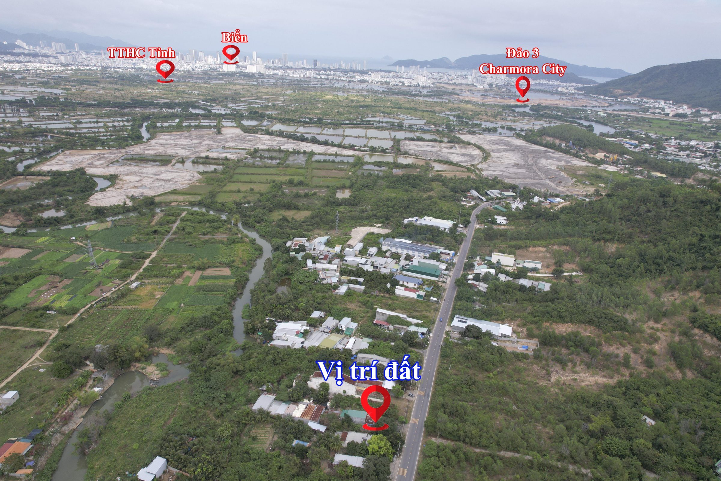 Bán đất 1241.4m² có sẵn 150m² thổ cư ngang 10m giá 10 tỷ tại Phường Nam Nha Trang