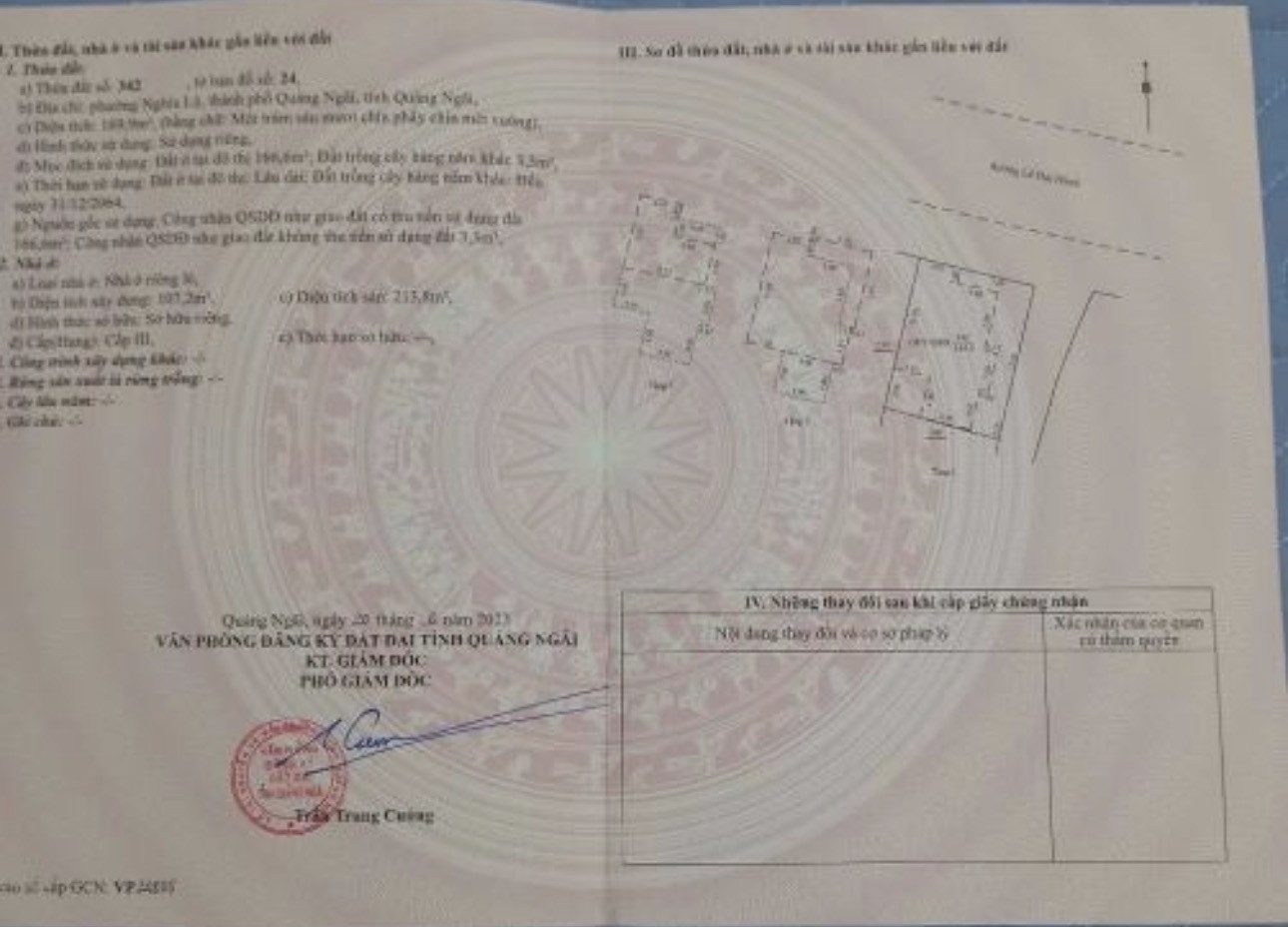 BÁN NHÀ GÓC 2 MẶT TIỀN TRUNG TÂM TP. QUẢNG NGÃI
