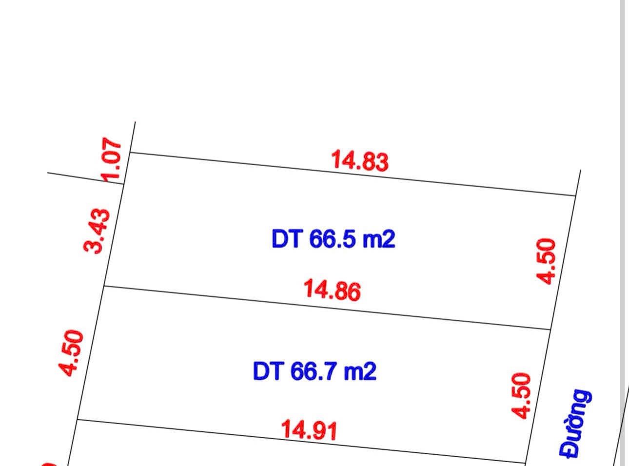 Bán 2 lô hẻm 579 Nguyễn Công Phương, sạch đẹp đường ô tô diện tích 67m2 giá 790tr TL