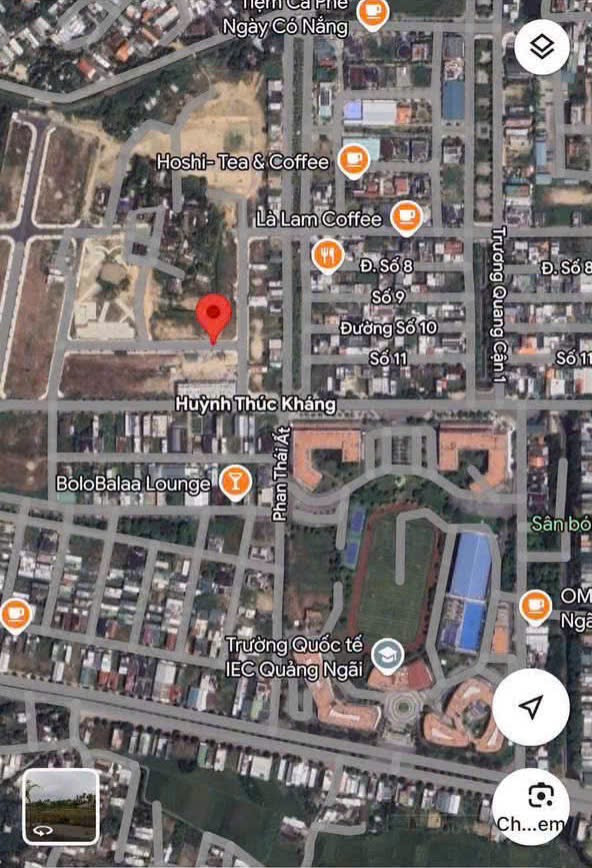 BÁN ĐẤT KHU BẮC HUỲNH THÚC KHÁNG, BÊN CẠNH NGỌC BẢO VIÊN, TP QẢNG NGÃI