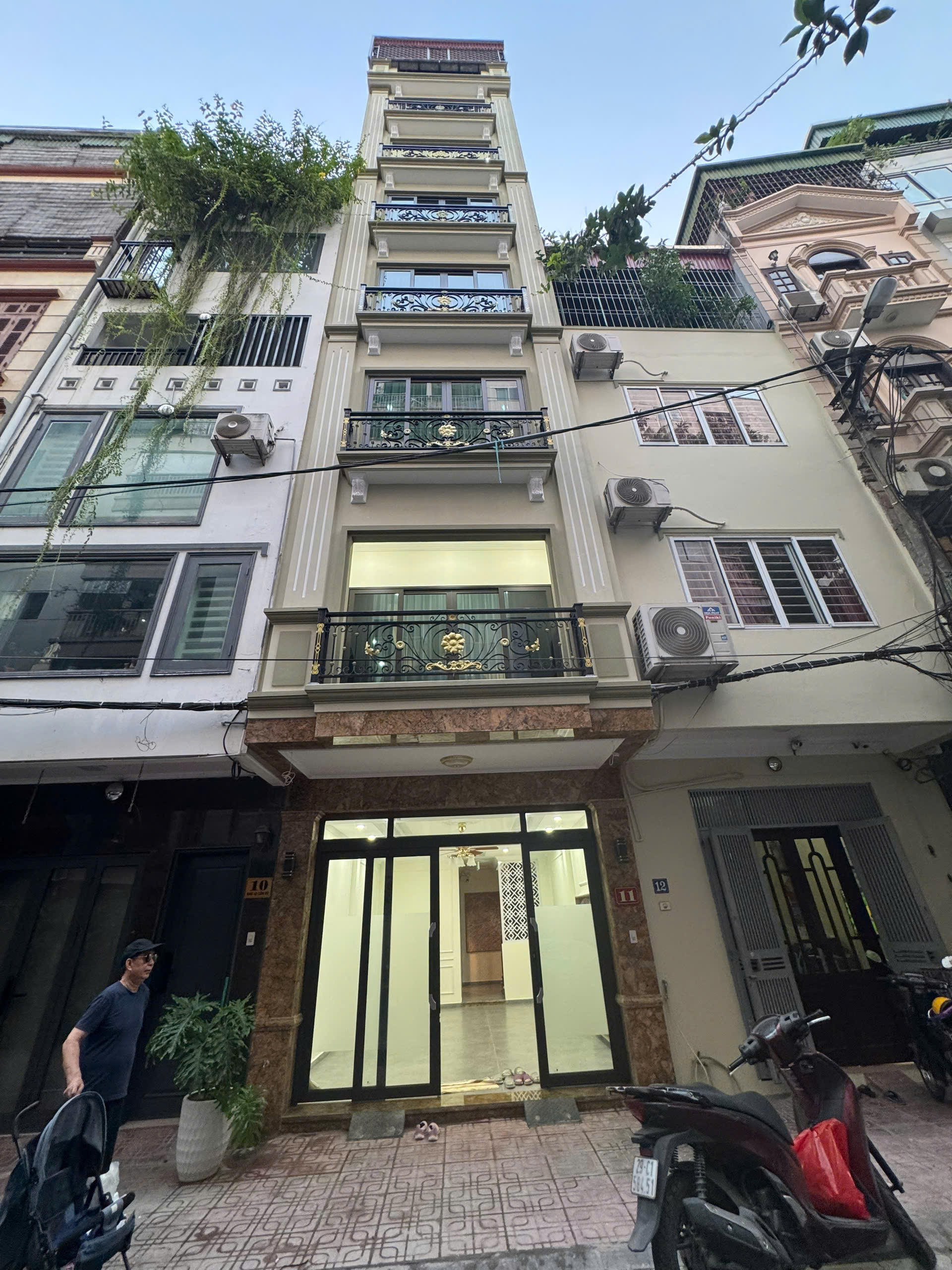Bán nhà khu phân lô 7.2Ha Vĩnh Phúc – Ba Đình – 8.5 tầng – thang máy – ô tô tránh