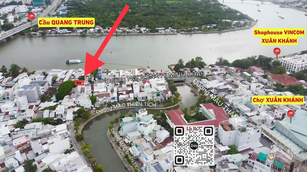 👉9,5 tỷ - MẶT TIỀN NGUYỄN THỊ MINH KHAI (BẾN NINH KIỀU nối dài)