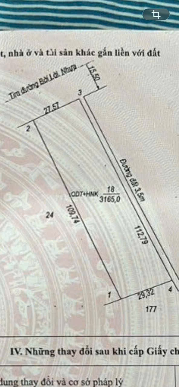 Bán đất 3164.6m² có sẵn 400m² thổ cư ngang 27,57m giá 160 triệu tại Phường Ninh Thạnh