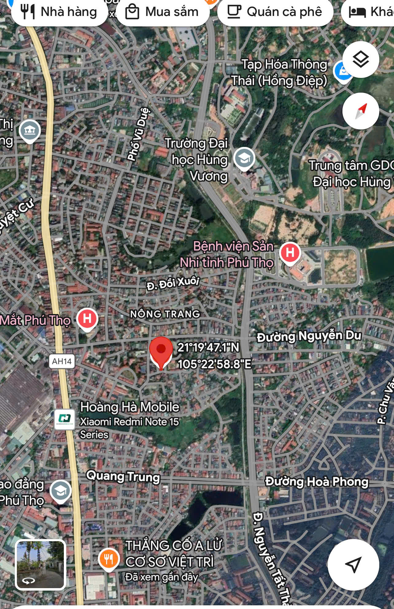 Bán đất 73.9m² có sẵn 50m² thổ cư ngang 4.65m giá 3.25 tỷ tại Phường Nông Trang