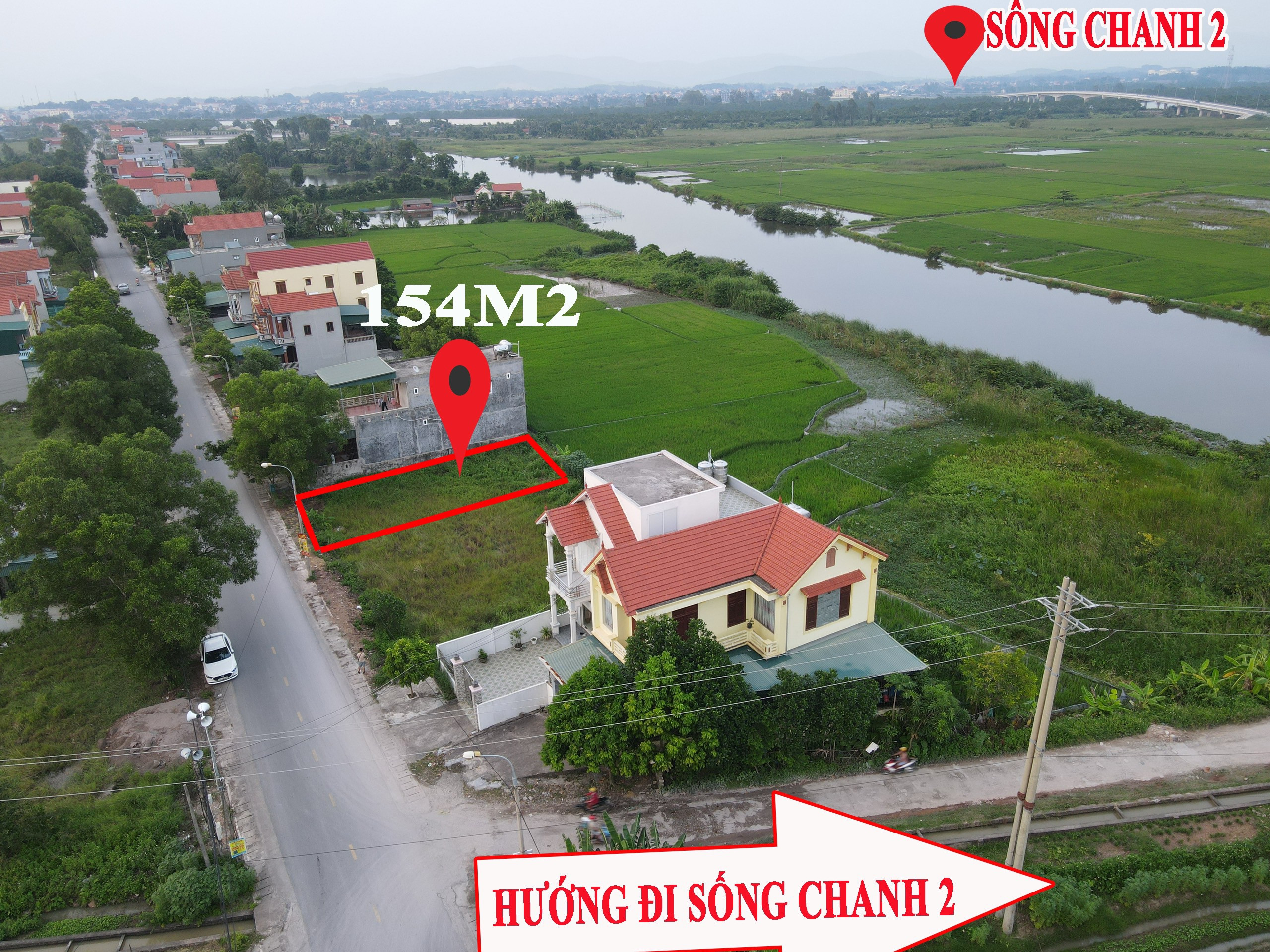 Bán đất 154m² full thổ cư ngang 7m giá 3.93 tỷ tại Phường Phong Cốc