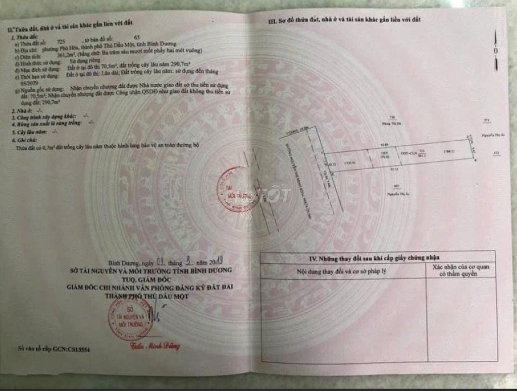 Hạ giá kịch sàn 30 triệu/m2 bán 3 lô đất Nguyễn Thị Minh Khai Phú Hòa