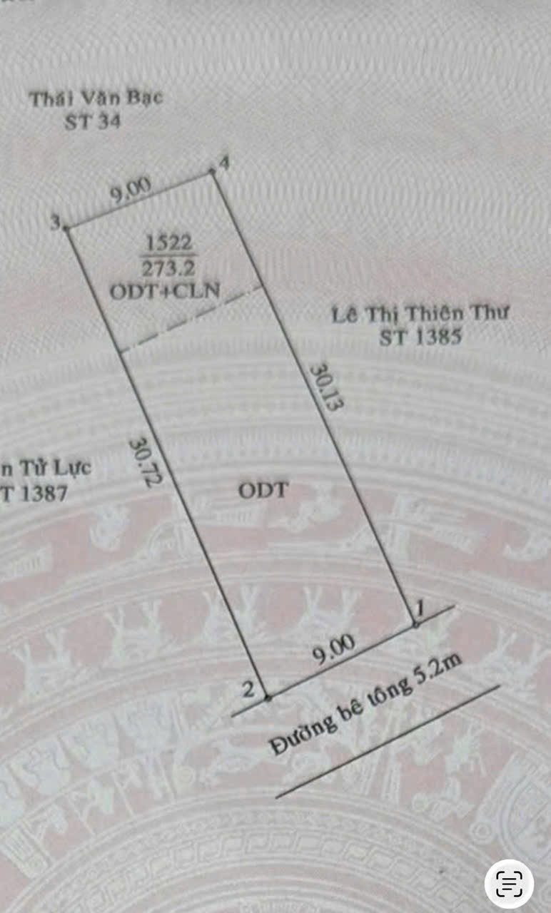 Bán lô đất P. Phú Hoà tuyệt đẹp. Ngay trường THCS Phú Hoà. Giá: 20 triệu/m2
- DT: 273m2 (9x31) thổ cư 200m2
- cách đường Nguyễn Thái Bình 100m, đường bê tông rộng 5m, đường thông. Dân cư đông đúc, an ninh, gần mọi tiện ích.
- đất thích hợp xây biệt thự