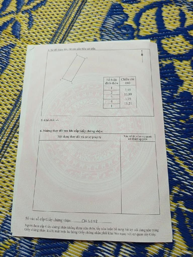Bán đất 40m² full thổ cư ngang 3.5m giá 1.9 tỷ tại Phường Phù Khê